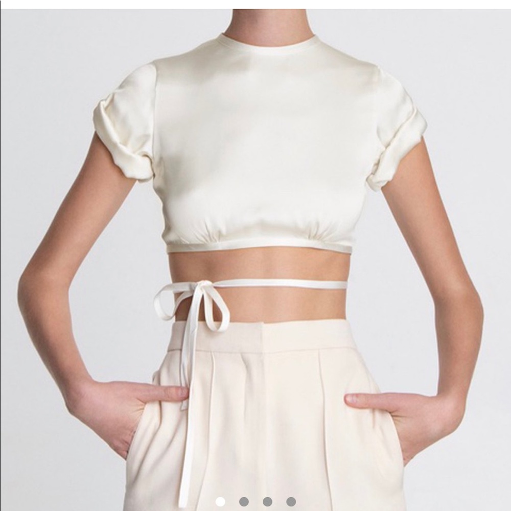 Crop top blouse- Orseund iris dupe from Showpo